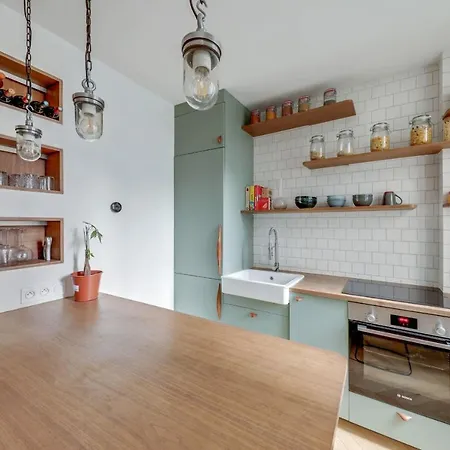 Very Elegant And Modern Apt In Paris * פריז
